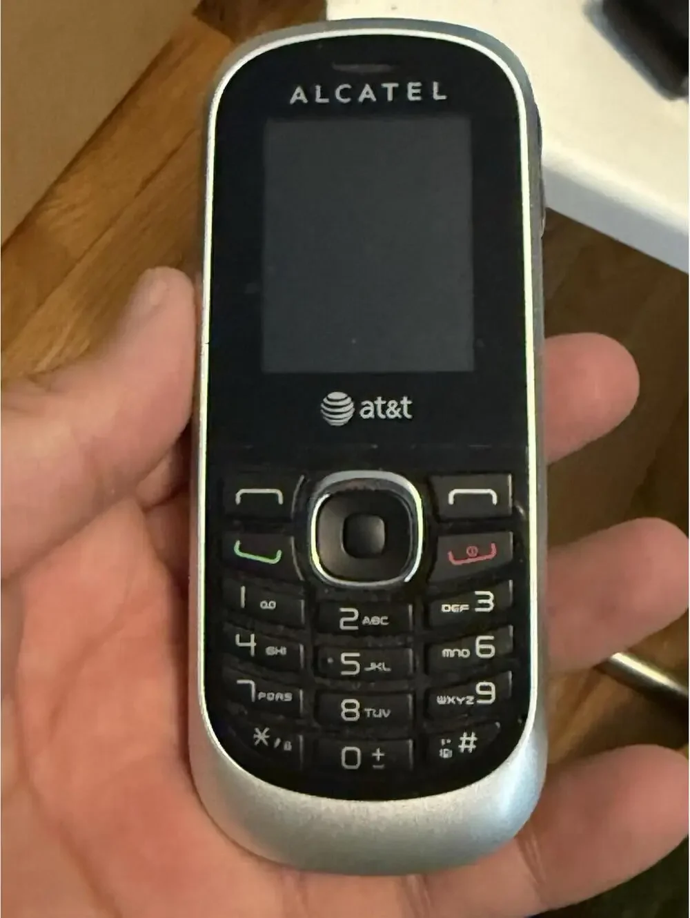 AT&T Alcatel OT510A CELL W/power Cord , Battery, ( Not Working )